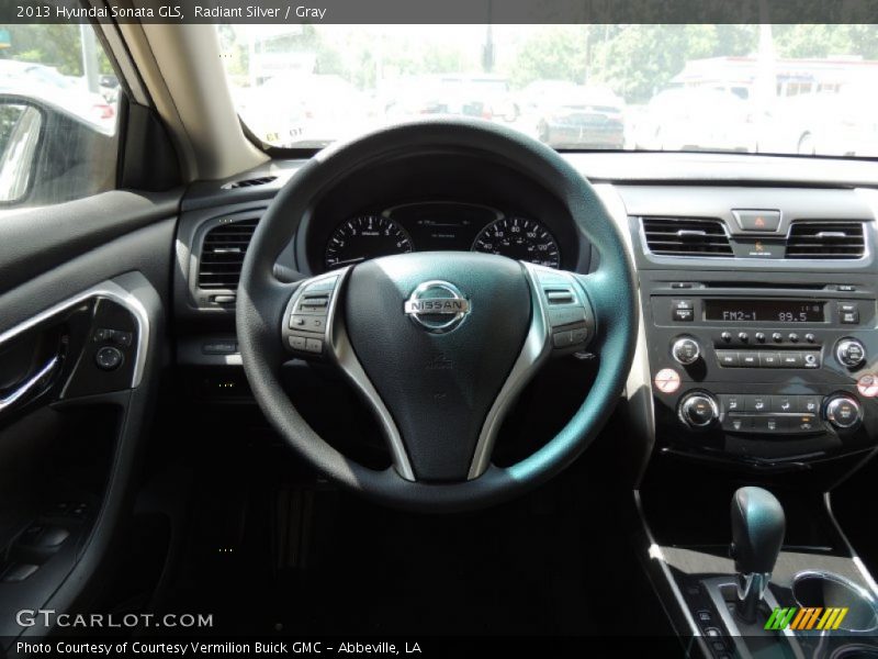 Radiant Silver / Gray 2013 Hyundai Sonata GLS