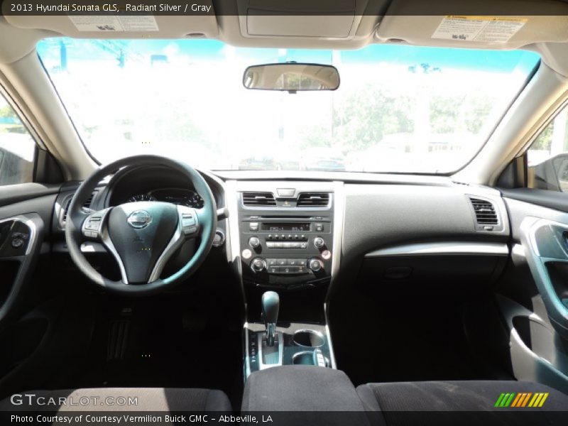 Radiant Silver / Gray 2013 Hyundai Sonata GLS