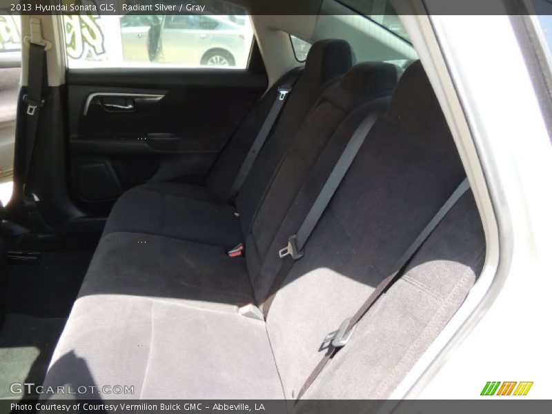 Radiant Silver / Gray 2013 Hyundai Sonata GLS