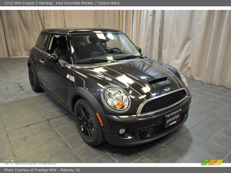Iced Chocolate Metallic / Carbon Black 2013 Mini Cooper S Hardtop