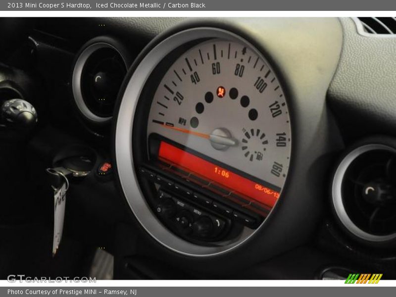 Iced Chocolate Metallic / Carbon Black 2013 Mini Cooper S Hardtop