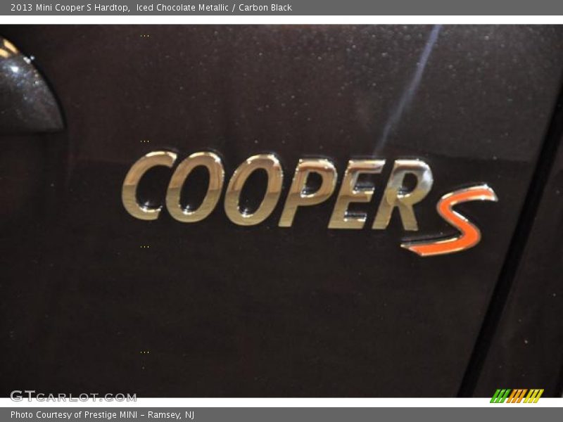 Iced Chocolate Metallic / Carbon Black 2013 Mini Cooper S Hardtop