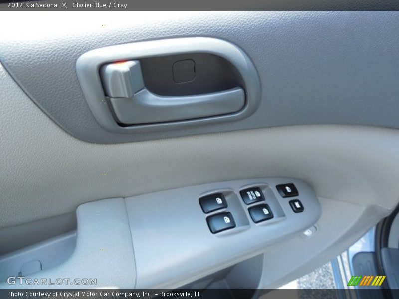 Glacier Blue / Gray 2012 Kia Sedona LX