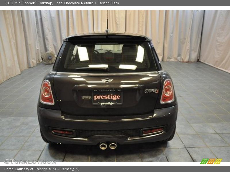Iced Chocolate Metallic / Carbon Black 2013 Mini Cooper S Hardtop