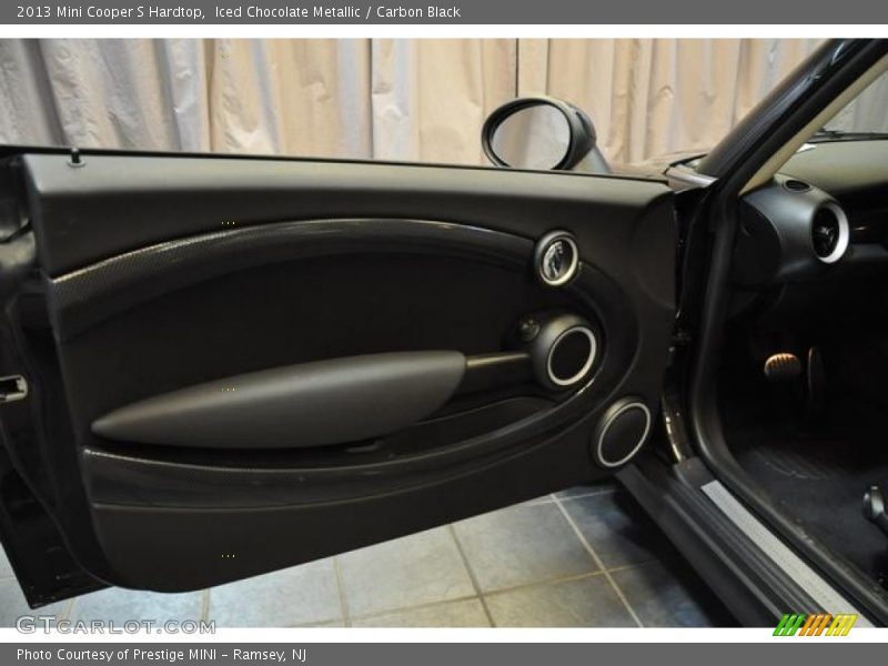 Iced Chocolate Metallic / Carbon Black 2013 Mini Cooper S Hardtop