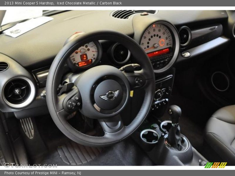 Iced Chocolate Metallic / Carbon Black 2013 Mini Cooper S Hardtop