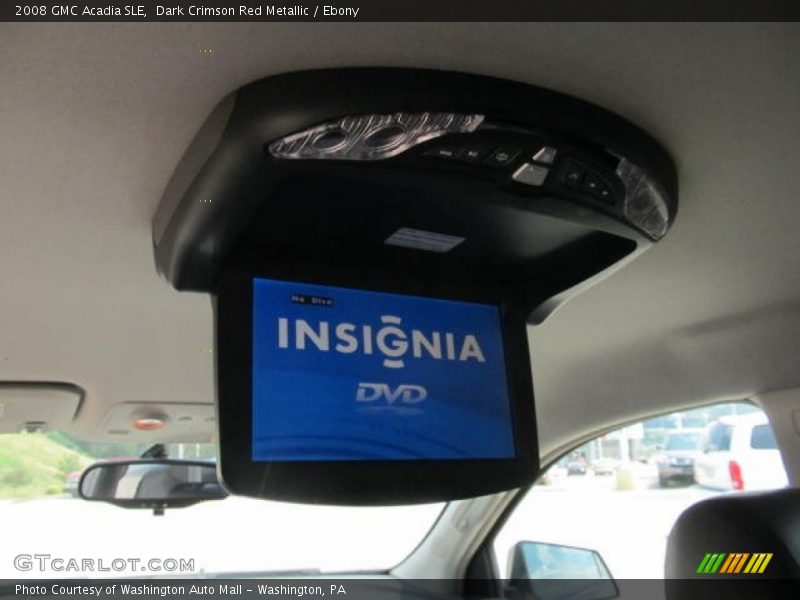 Dark Crimson Red Metallic / Ebony 2008 GMC Acadia SLE