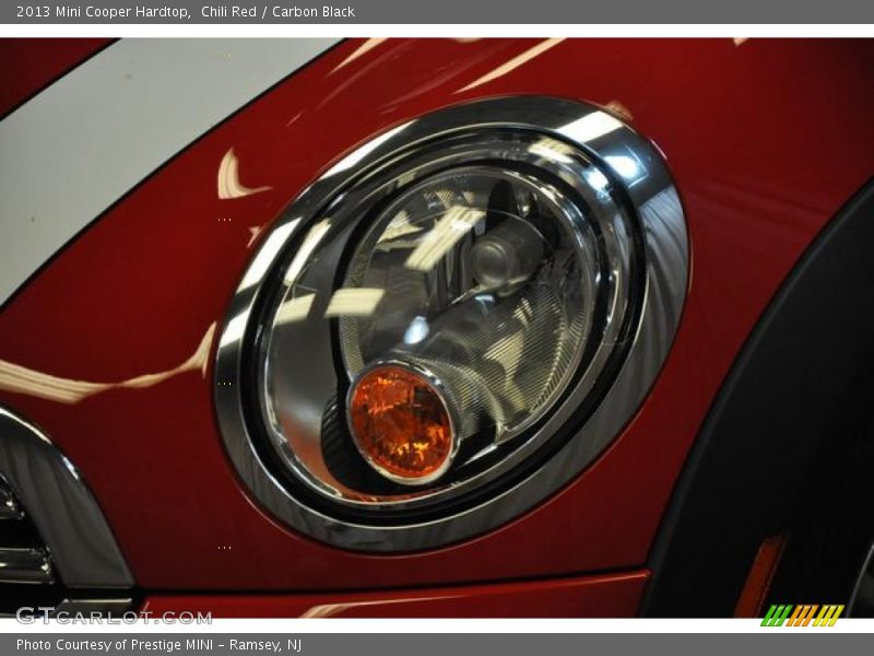 Chili Red / Carbon Black 2013 Mini Cooper Hardtop
