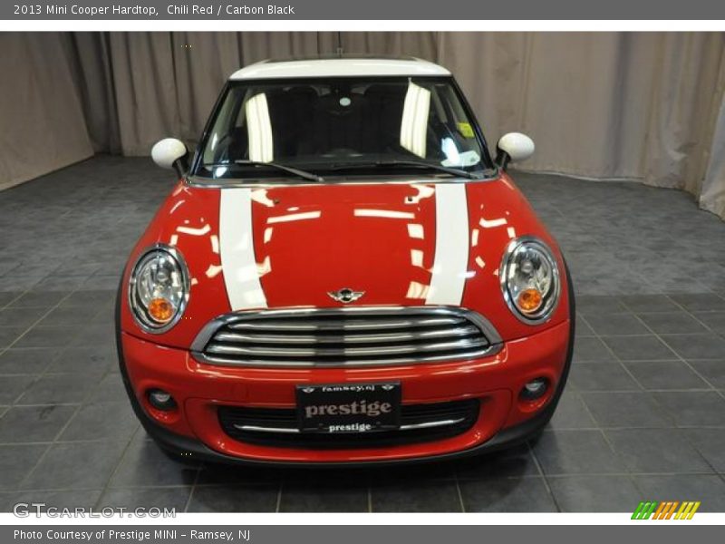 Chili Red / Carbon Black 2013 Mini Cooper Hardtop
