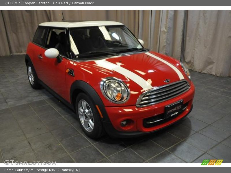 Chili Red / Carbon Black 2013 Mini Cooper Hardtop
