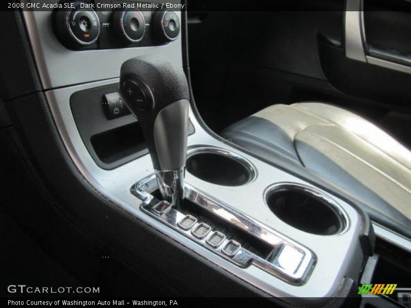 Dark Crimson Red Metallic / Ebony 2008 GMC Acadia SLE