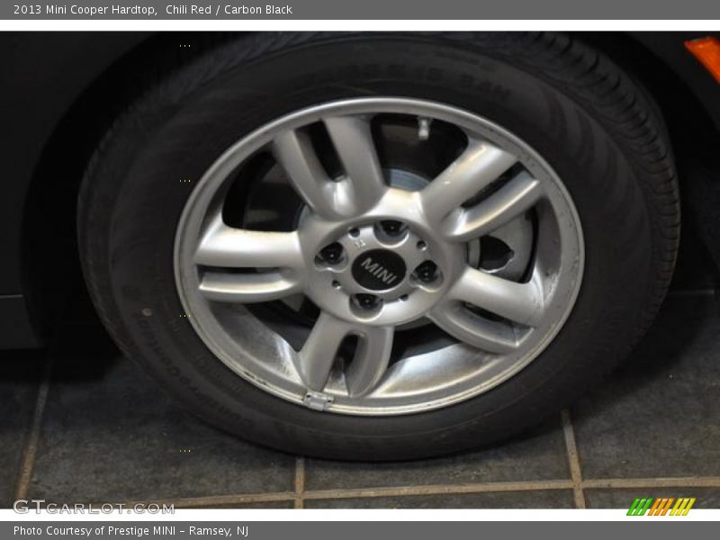 Chili Red / Carbon Black 2013 Mini Cooper Hardtop
