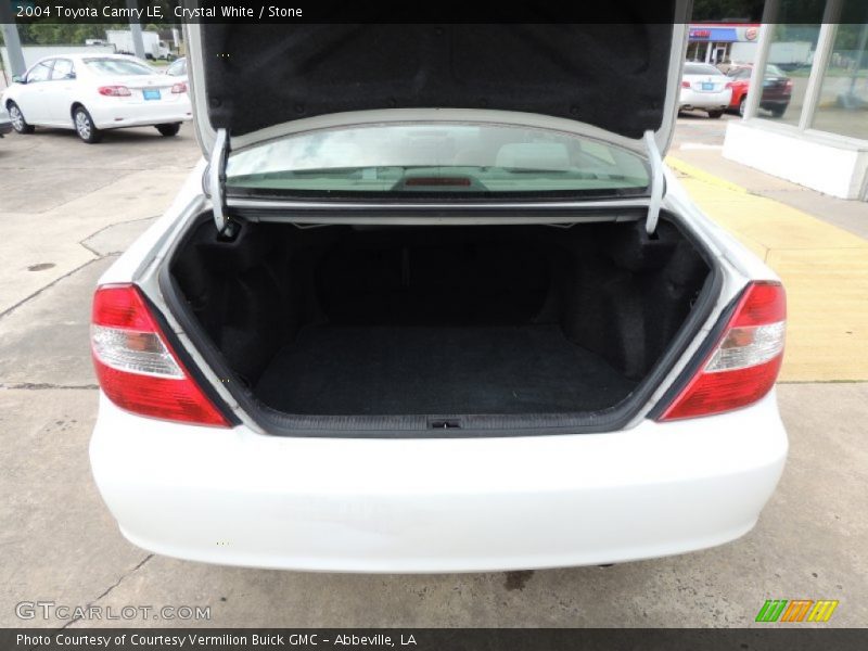 Crystal White / Stone 2004 Toyota Camry LE