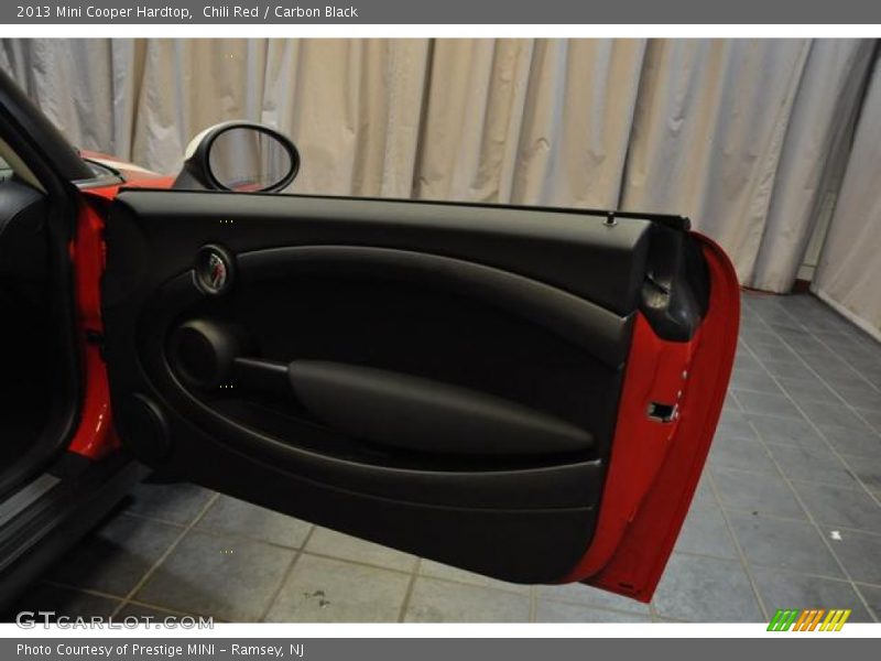 Chili Red / Carbon Black 2013 Mini Cooper Hardtop