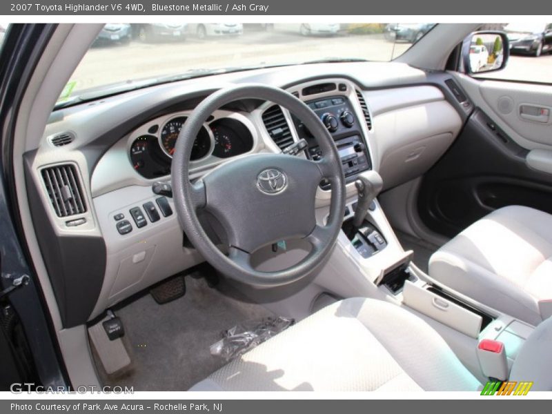 Bluestone Metallic / Ash Gray 2007 Toyota Highlander V6 4WD