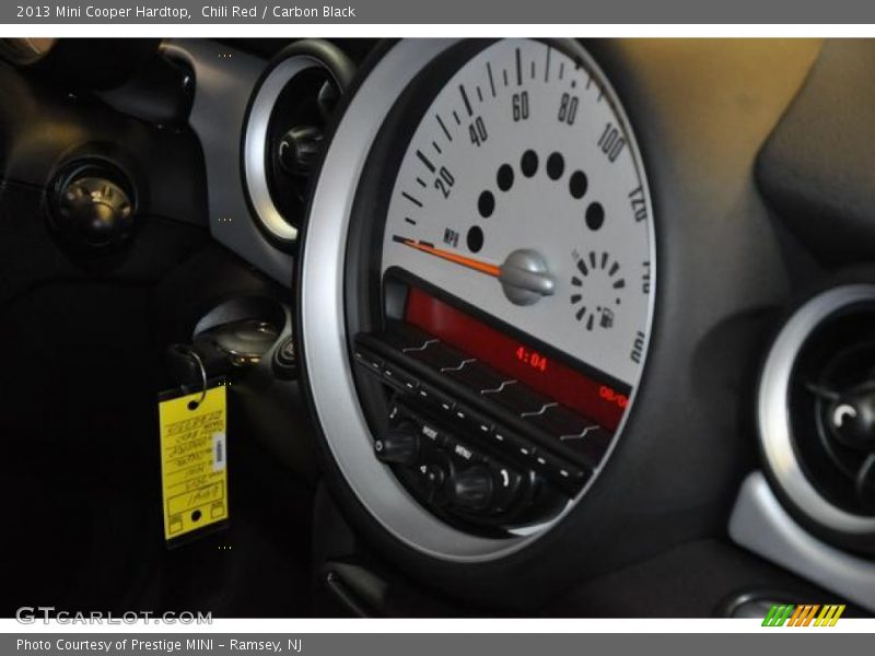 Chili Red / Carbon Black 2013 Mini Cooper Hardtop