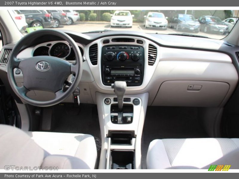 Bluestone Metallic / Ash Gray 2007 Toyota Highlander V6 4WD