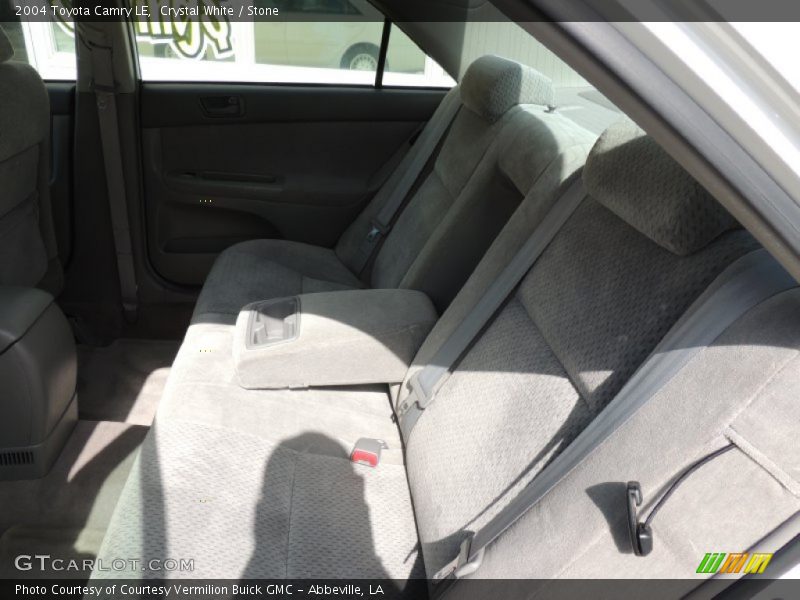 Crystal White / Stone 2004 Toyota Camry LE