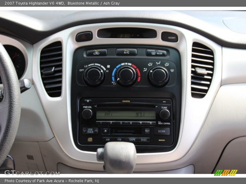 Bluestone Metallic / Ash Gray 2007 Toyota Highlander V6 4WD