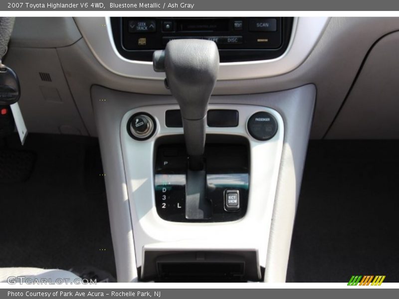 Bluestone Metallic / Ash Gray 2007 Toyota Highlander V6 4WD