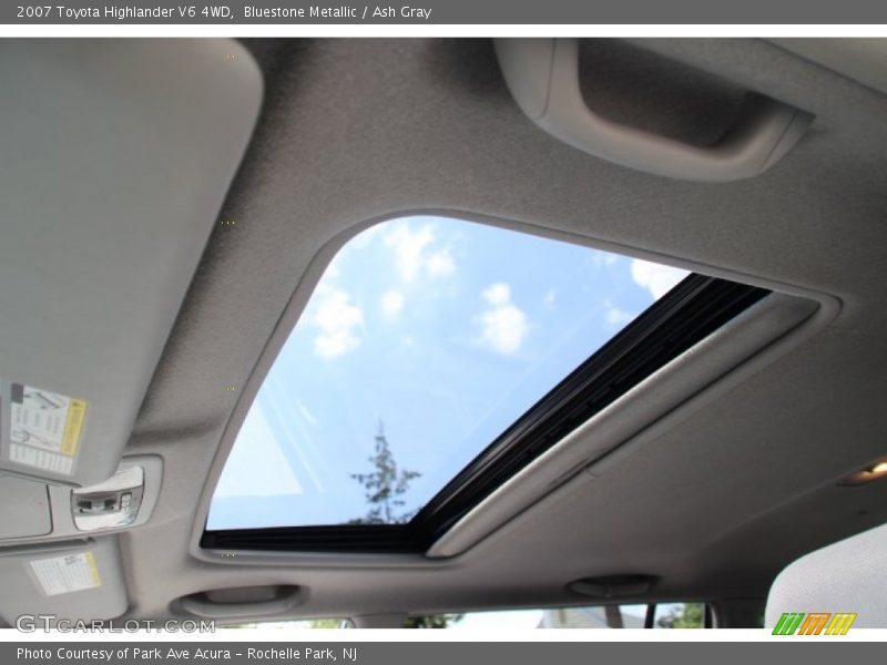 Bluestone Metallic / Ash Gray 2007 Toyota Highlander V6 4WD