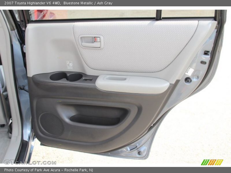 Bluestone Metallic / Ash Gray 2007 Toyota Highlander V6 4WD