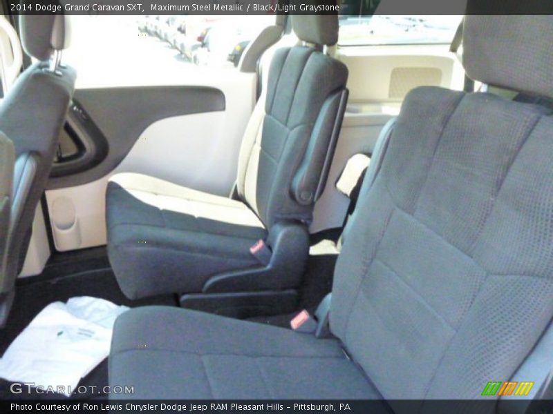Maximum Steel Metallic / Black/Light Graystone 2014 Dodge Grand Caravan SXT