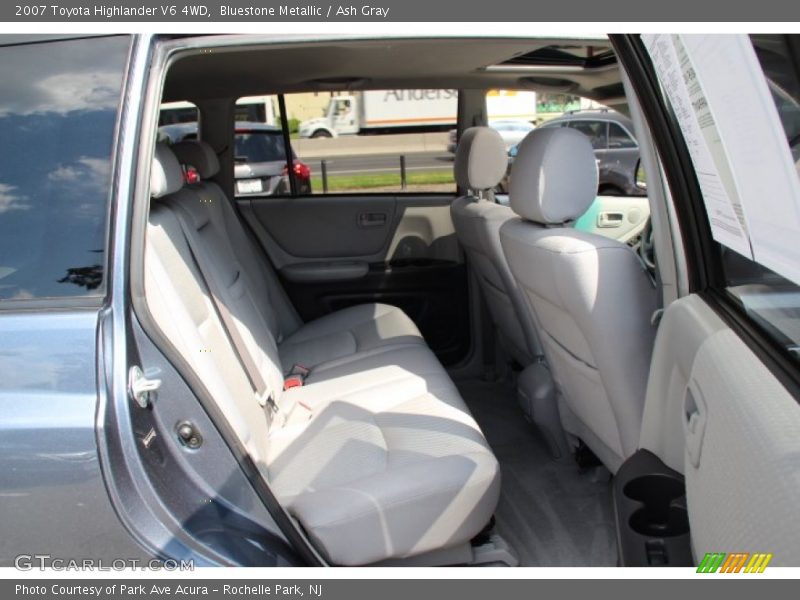 Bluestone Metallic / Ash Gray 2007 Toyota Highlander V6 4WD