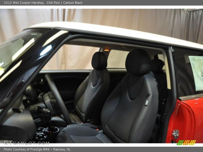 Chili Red / Carbon Black 2013 Mini Cooper Hardtop