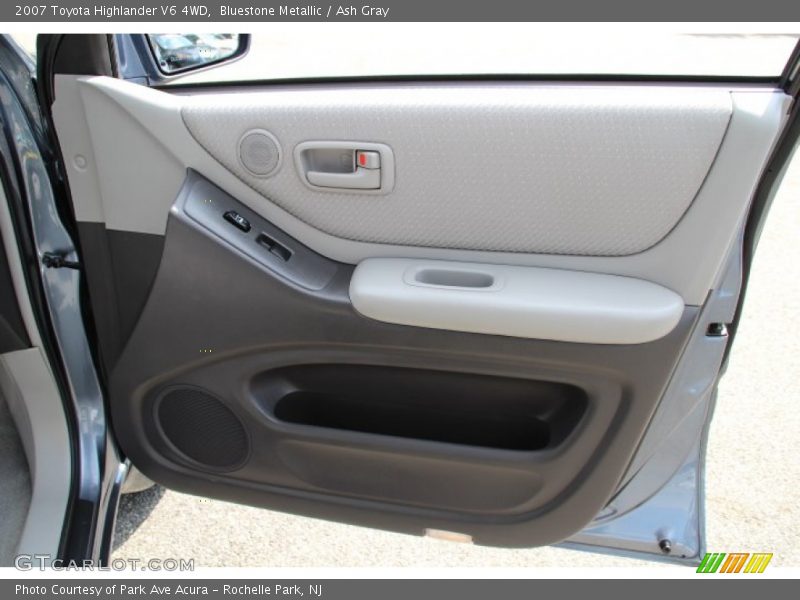 Bluestone Metallic / Ash Gray 2007 Toyota Highlander V6 4WD