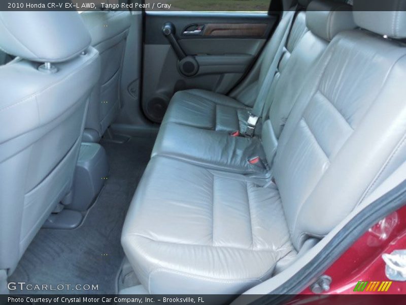 Tango Red Pearl / Gray 2010 Honda CR-V EX-L AWD