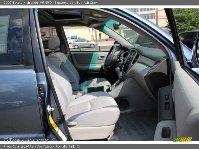Bluestone Metallic / Ash Gray 2007 Toyota Highlander V6 4WD
