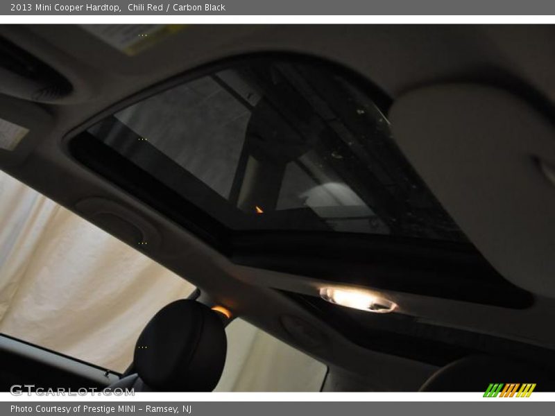 Chili Red / Carbon Black 2013 Mini Cooper Hardtop