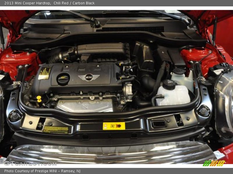 Chili Red / Carbon Black 2013 Mini Cooper Hardtop
