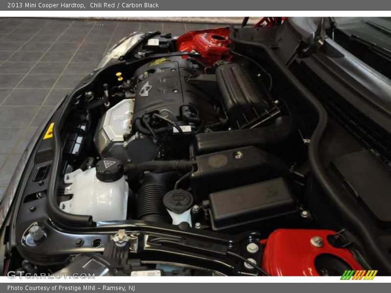 Chili Red / Carbon Black 2013 Mini Cooper Hardtop