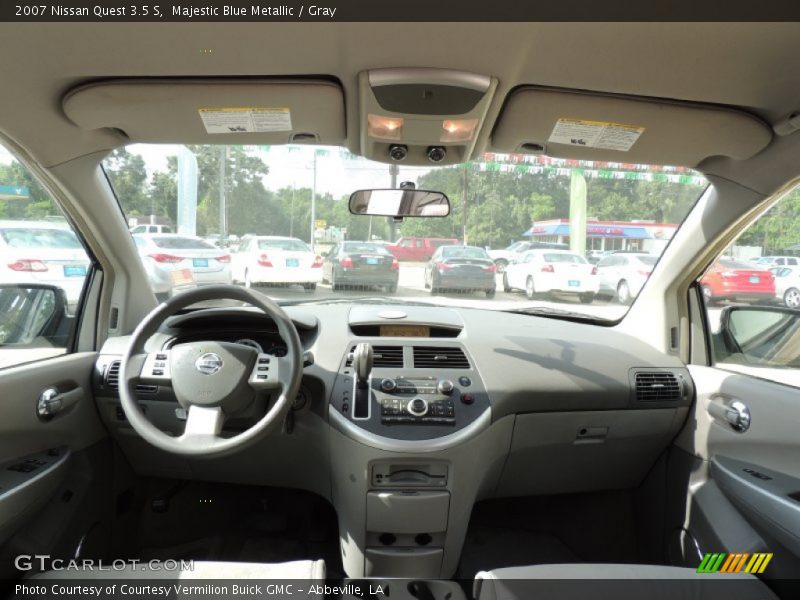 Majestic Blue Metallic / Gray 2007 Nissan Quest 3.5 S
