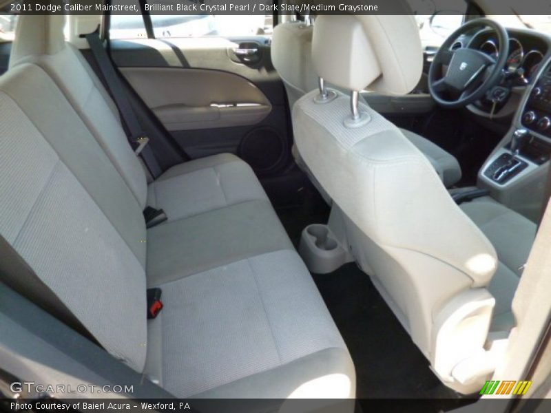 Brilliant Black Crystal Pearl / Dark Slate/Medium Graystone 2011 Dodge Caliber Mainstreet