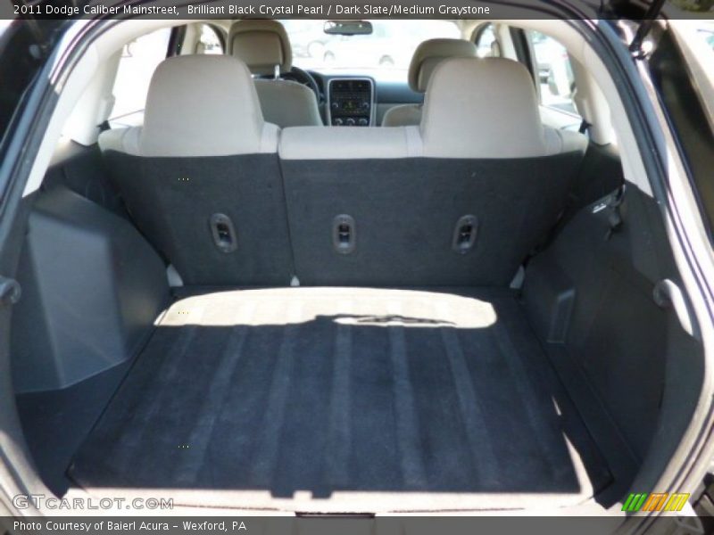 Brilliant Black Crystal Pearl / Dark Slate/Medium Graystone 2011 Dodge Caliber Mainstreet