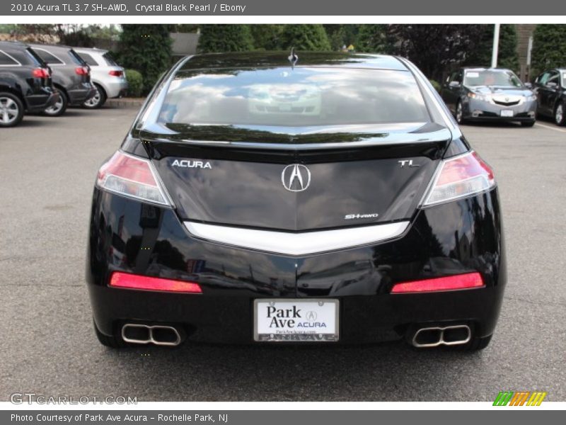 Crystal Black Pearl / Ebony 2010 Acura TL 3.7 SH-AWD