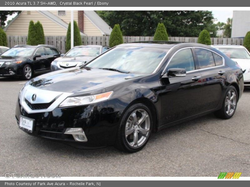 Crystal Black Pearl / Ebony 2010 Acura TL 3.7 SH-AWD