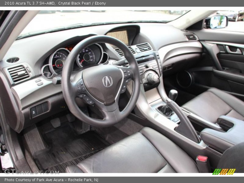 Ebony Interior - 2010 TL 3.7 SH-AWD 
