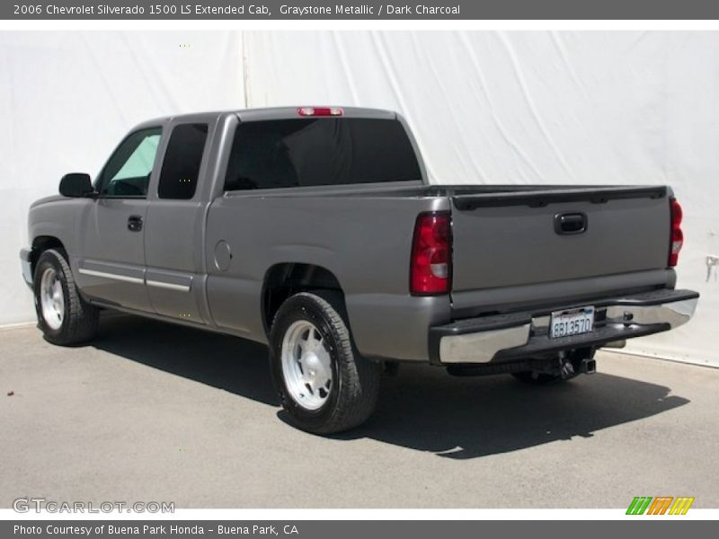Graystone Metallic / Dark Charcoal 2006 Chevrolet Silverado 1500 LS Extended Cab