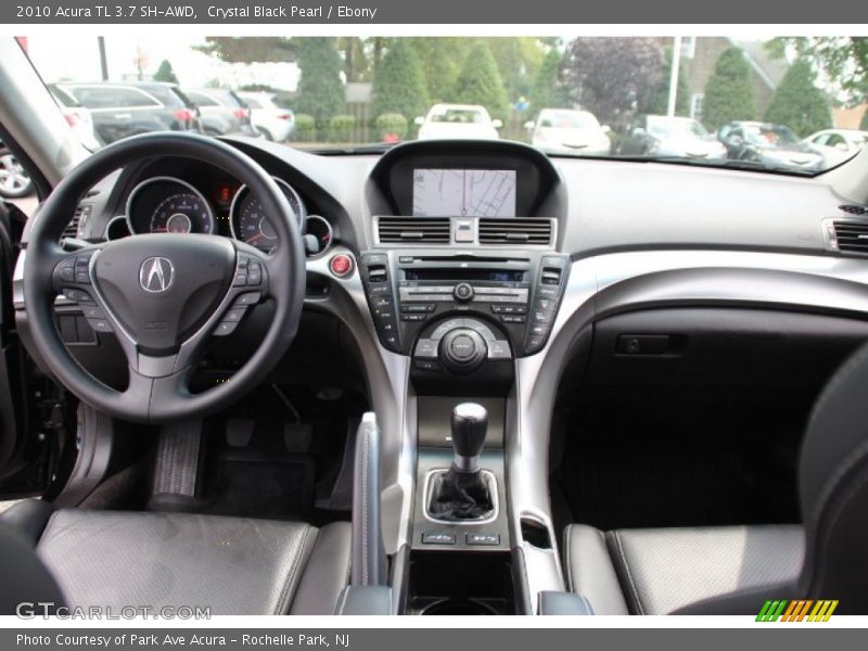 Crystal Black Pearl / Ebony 2010 Acura TL 3.7 SH-AWD