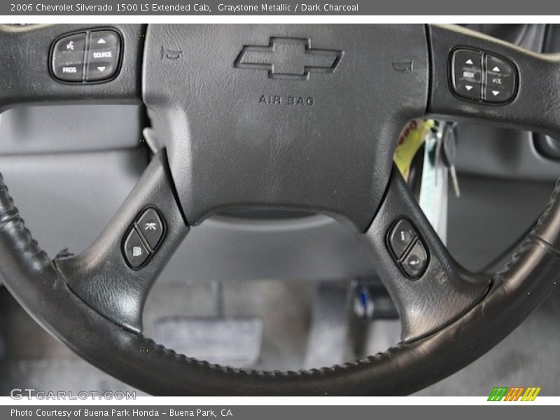 Graystone Metallic / Dark Charcoal 2006 Chevrolet Silverado 1500 LS Extended Cab