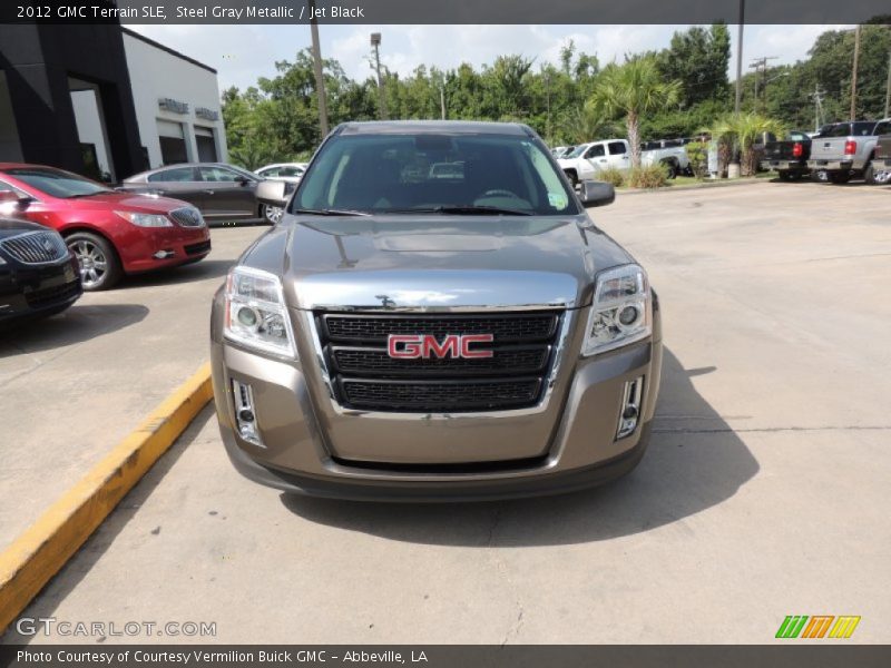 Steel Gray Metallic / Jet Black 2012 GMC Terrain SLE