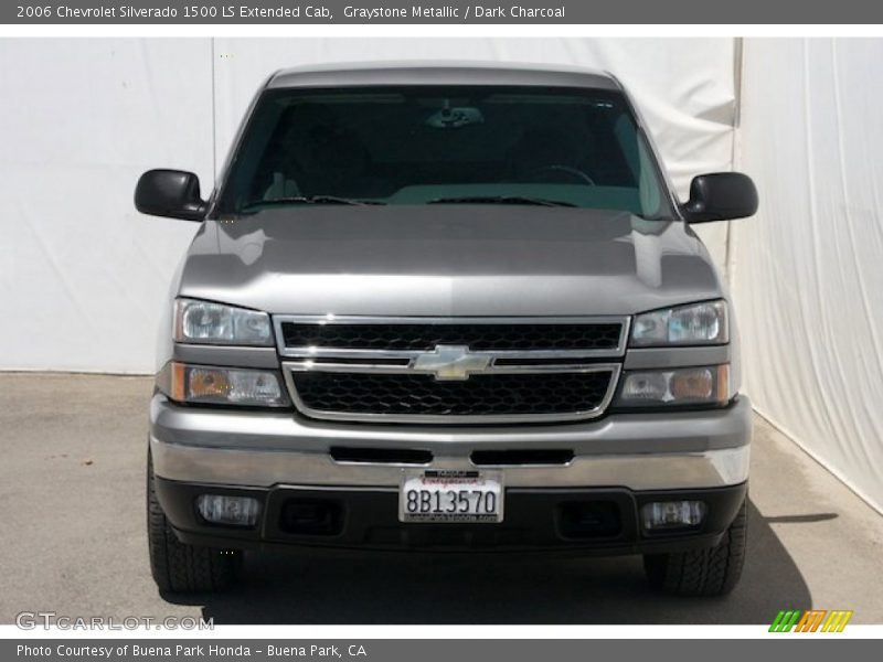 Graystone Metallic / Dark Charcoal 2006 Chevrolet Silverado 1500 LS Extended Cab