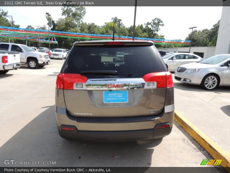 Steel Gray Metallic / Jet Black 2012 GMC Terrain SLE