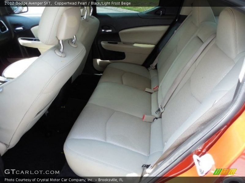 Copperhead Pearl / Black/Light Frost Beige 2012 Dodge Avenger SXT