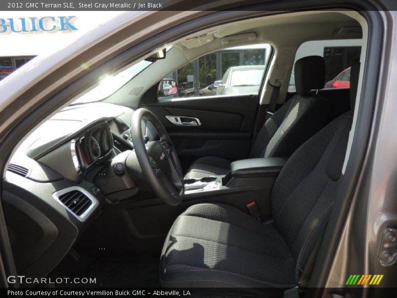 Steel Gray Metallic / Jet Black 2012 GMC Terrain SLE