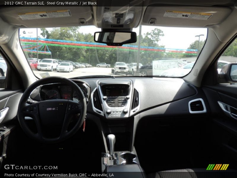 Steel Gray Metallic / Jet Black 2012 GMC Terrain SLE